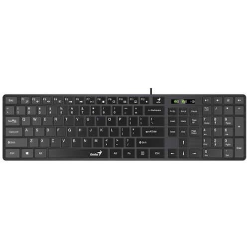 Клавиатура Genius SlimStar 126 USB Black (Черная)