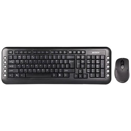 Комплект беспроводной A4Tech 7200N USB Black (Черный)