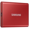Внешний накопитель Samsung T7 SSD USB 3.2 500Gb Red (Красный) MU-PC500R/WW