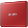 Внешний накопитель Samsung T7 SSD USB 3.2 500Gb Red (Красный) MU-PC500R/WW