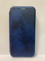 Чехол книжка для Xiaomi redmi 8 (Синяя)