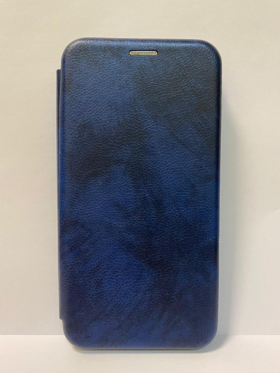 Чехол книжка для Xiaomi redmi 8 (Синяя)