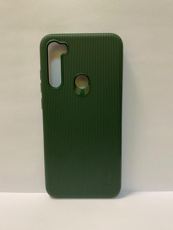 Силиконовая накладка для Xiaomi redmi Note 8T Cherry (Зеленая)