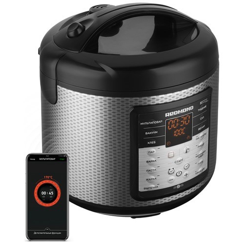 Мультиварка Redmond SkyCooker M42S Silver/Black (Cеребристый/черный) EAC