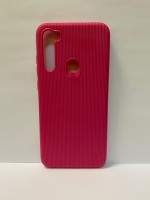 Силиконовая накладка для Xiaomi redmi Note 8T Cherry (Малиновая)