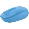 Беспроводная мышь Microsoft Mobile Mouse 1850 USB оптическая (U7Z-00058) Cyan Blue (Голубая)