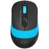 Комплект беспроводной A4Tech Fstyler FG1010 USB Black/Blue (Черный/Голубой)