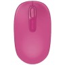 Беспроводная мышь Microsoft Mobile Mouse 1850 USB оптическая (U7Z-00065) Magenta (Малиновая)