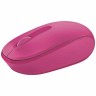 Беспроводная мышь Microsoft Mobile Mouse 1850 USB оптическая (U7Z-00065) Magenta (Малиновая)