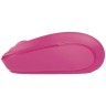 Беспроводная мышь Microsoft Mobile Mouse 1850 USB оптическая (U7Z-00065) Magenta (Малиновая)