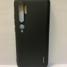 Силиконовая накладка для Xiaomi Mi Note 10 черная MONARCH