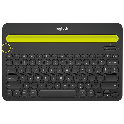 Беспроводная клавиатура Logitech K480 Wireless Bluetooth Multi-Device Keyboard USB Black (Черная)