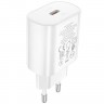 Сетевое зарядное устройство Hoco N22 Jetta PD25W White (Белый) без кабеля