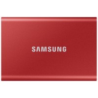 Внешний накопитель Samsung T7 SSD USB 3.2 1Tb Red (Красный) MU-PC1T0R/WW
