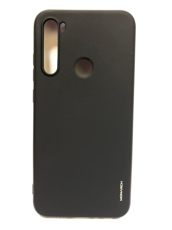 Силиконовая накладка для Xiaomi redmi Note 8 черная MONARCH