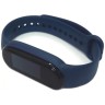 Силиконовый браслет для Xiaomi Mi Band 5 (Темно-синий)