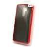 Силиконовая накладка для Xiaomi Redmi 9 Skin Feeling (Красная рамка)