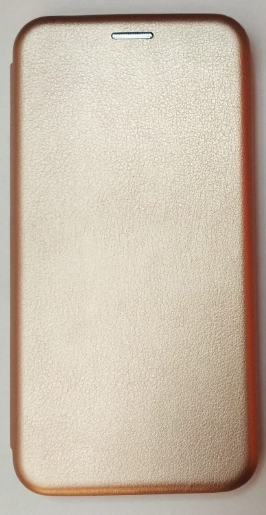 Чехол книжка для Samsung Galaxy A30 (Золотистая)