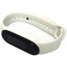 Силиконовый браслет для Xiaomi Mi Band 5 (Белый)