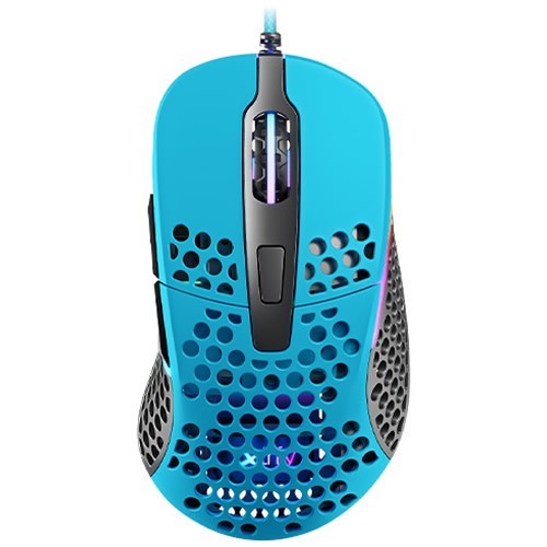 Проводная мышь Xtrfy M4 RGB USB оптическая Blue (Голубая)
