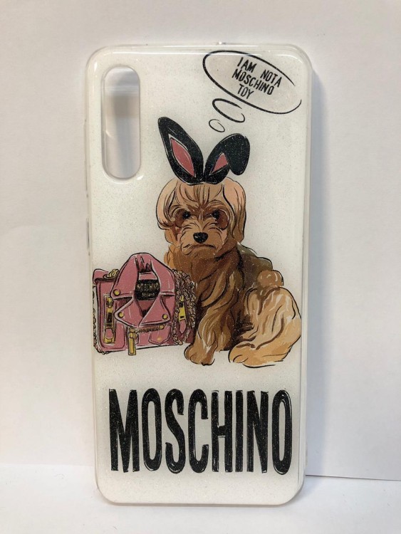 Силиконовая накладка для Samsung Galaxy A50 Цветная (Винил)