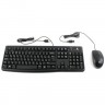 Комплект проводной Logitech MK120 Desktop USB Black (Черный)