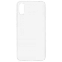 Силиконовая накладка для Xiaomi Redmi 9A 2мм в упаковке (Прозрачная)