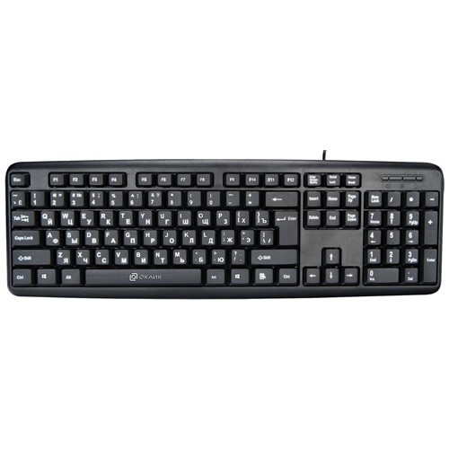 Клавиатура Oklick 180M USB Black (Черный) EAC