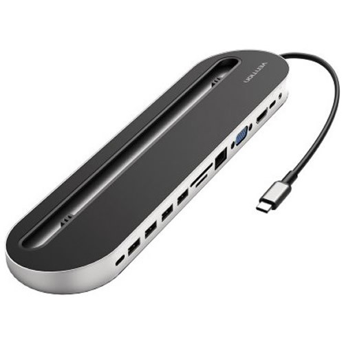Многофункциональная док-станция Vention USB Type-C Universal Dock (THEBC) Gray (Серый)