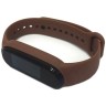 Силиконовый браслет для Xiaomi Mi Band 5 (Коричневый)