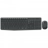Комплект беспроводной Logitech MK235 Wireless Desktop USB Black (Черный)