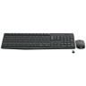 Комплект беспроводной Logitech MK235 Wireless Desktop USB Black (Черный)