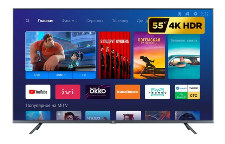 Телевизор Xiaomi Mi TV 4S 43 T2 Global 42.5" (2019)