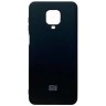 Силиконовая накладка для Xiaomi Redmi Note 9S Black (Черная)