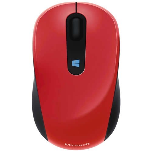Беспроводная мышь Microsoft Sculpt Mobile Mouse USB оптическая (43U-00026) Red (Красная)