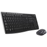 Комплект беспроводной Logitech MK270 Wireless Combo USB Black (Черный)