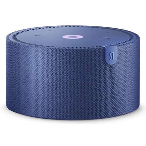 Умная колонка Яндекс Новая Станция Мини (без часов) Blue (Синий сапфир) EAC