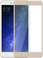 Защитное стекло 2D для Xiaomi Mi Max 2 золотое 