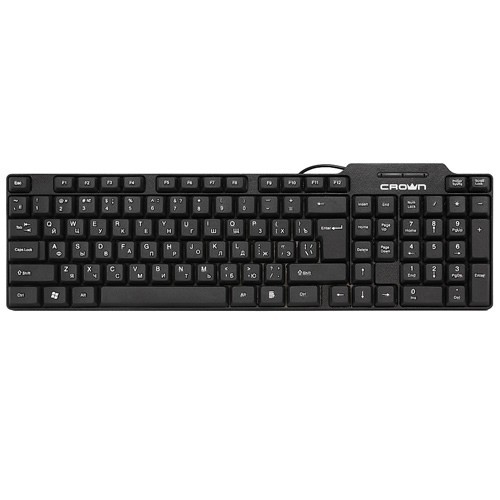 Клавиатура Crown CMK-485 USB Black (Черный) EAC