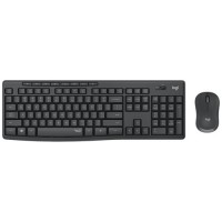 Комплект беспроводной Logitech MK295 Wireless Silent Combo USB Graphite (Графитовый)