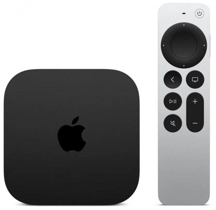 ТВ-приставка Apple TV 4K 128Gb 2022 Black (Черный) MN893
