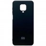 Силиконовая накладка для Xiaomi Redmi Note 9 Pro Black (Черная)