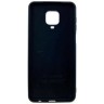 Силиконовая накладка для Xiaomi Redmi Note 9 Pro Black (Черная)