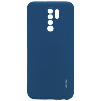Силиконовая накладка для Xiaomi Redmi 9 Monarch Blue (Синяя)