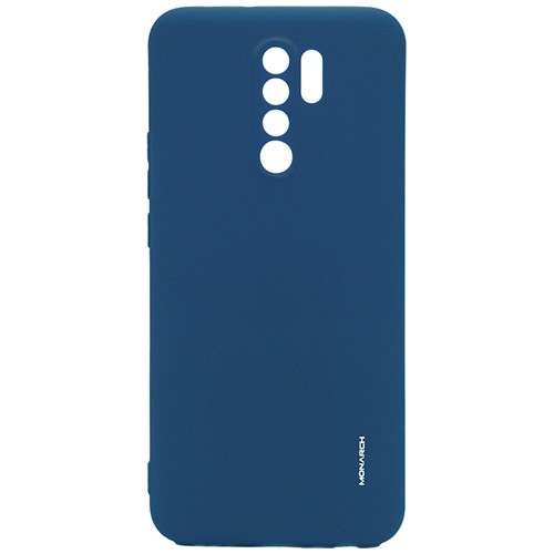 Силиконовая накладка для Xiaomi Redmi 9 Monarch Blue (Синяя)