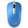 Проводная мышь Genius DX-120 USB оптическая Blue (Синяя)
