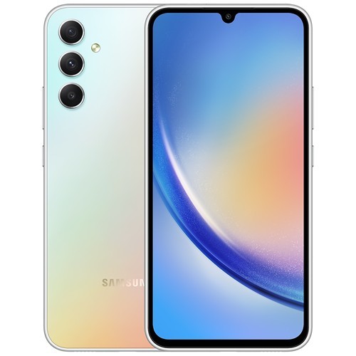 Смартфон Samsung Galaxy A34 5G (SM-A346) 6/128Gb Silver (Серебристый)