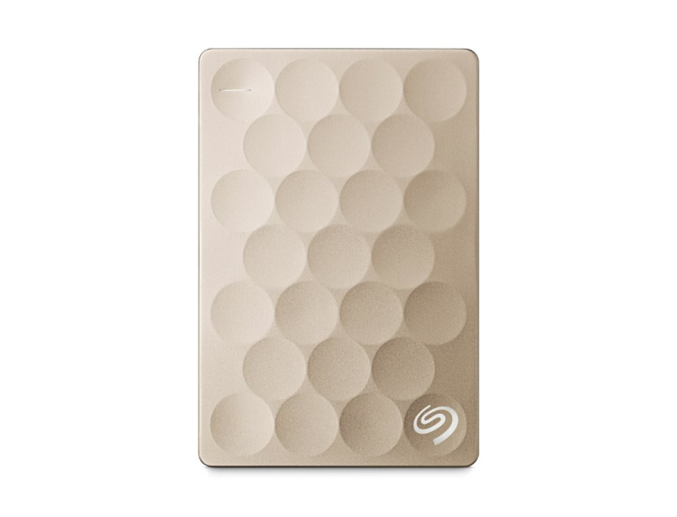 Внешний жесткий диск HDD 2,5 Seagate 2TB Backup Plus Ultra Slim (STEH2000201) USB 3.0 Gold