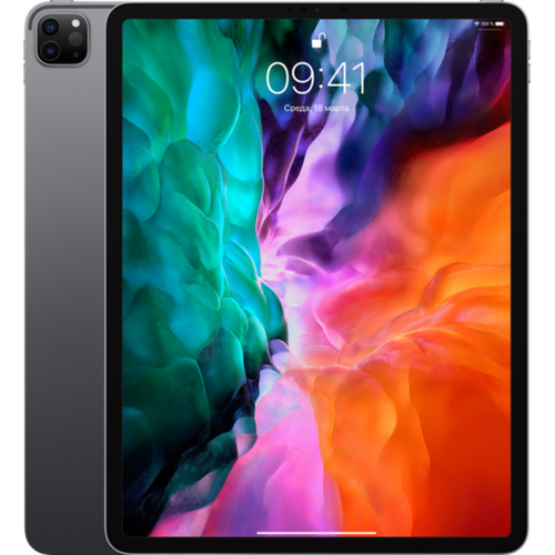 Планшет Apple iPad Pro 12.9 (2020) 128GB Wi-Fi + Cellular Space Grey (Серый космос) MY3C2RU/A