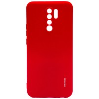 Силиконовая накладка для Xiaomi Redmi 9 Monarch Red (Красная)